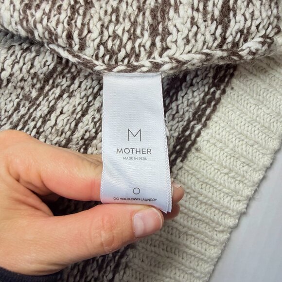 MOTHER The Long Drop Cardigan “The Good And The Bad” Yin Yang Sweater Oversized - Picture 10 of 15